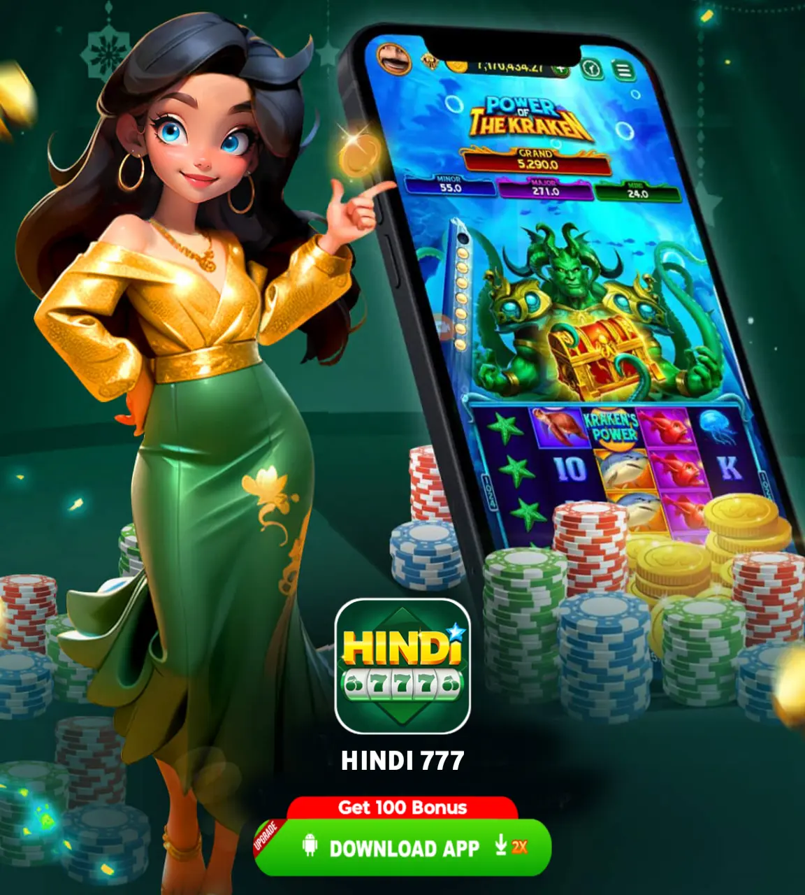 Hindi 777 Apk Banner